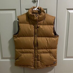 North Face Brown Puffer Vest